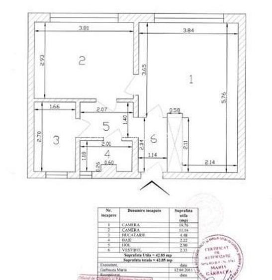 Apartament 2 camere de vânzare  |  Decomandat | Mobilat | Vedere Superbă - 11