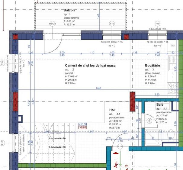 Apartament modern 3 camere 94.5mp pe 2 niveluri, Iris, zona str. Oasului - 9