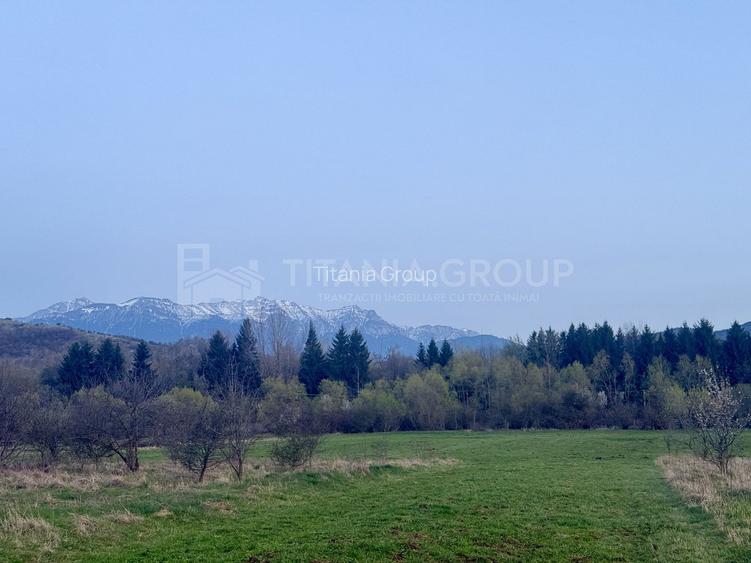 Teren intravilan, 7838 mp, cu priveliște superbă spre munți – Zărnești - 3