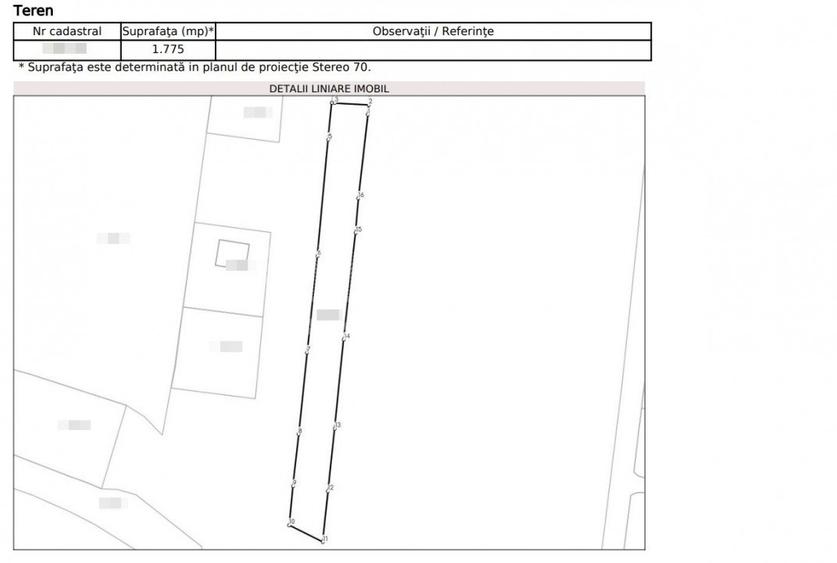 Teren intravilan fara PUZ | 1775mp | Front 50m | Borhanci | Soporului - 2