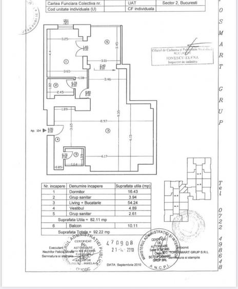 Apartament 2 Camere | 92 mp | Parcare | Metrou | Upground Residence - 10