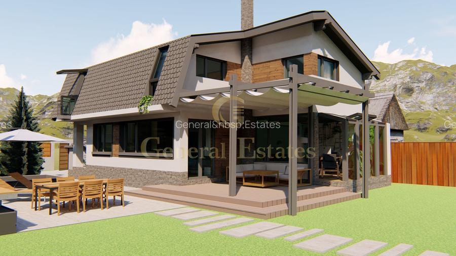 Casa moderna la rosu in Cristian - 3