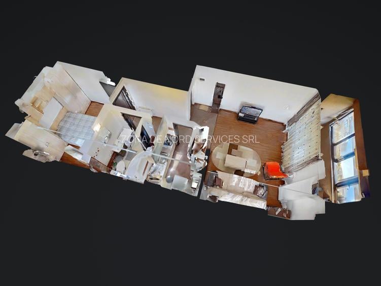Ap.2 camere decomandat, Bucureștii Noi – Chitilei, 2/4, centrală termică proprie - 10