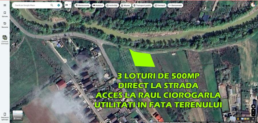 Terenuri in RATE sau Cash, rezidentiale cu toate utilitatile