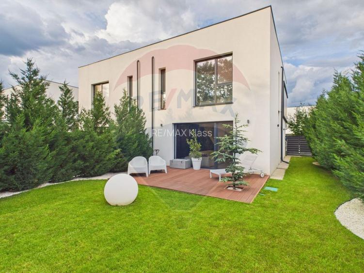 Vila luminoasa, mobilata si utilata Corbeanca / ansamblu cu piscina - 23