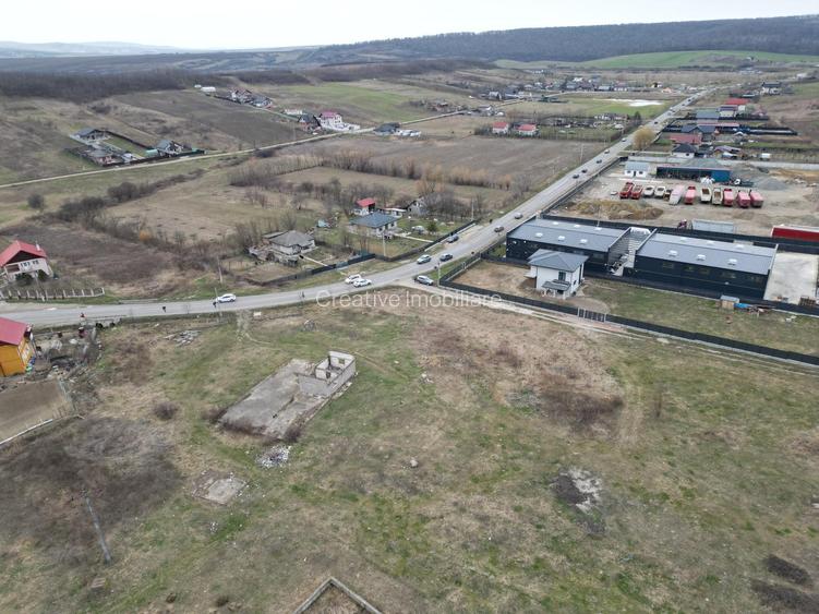 OFERTA EXCLUSIVA: Teren pentru construcție - deschidere mare la drum județean - 4