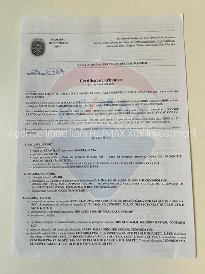 Teren pentru bloc intravilan Sibiu zona Veterani - 4