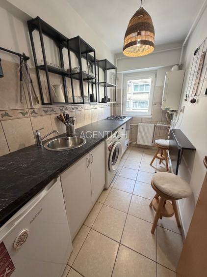 Cismigiu apt 2 camere renovat, mobilat, balcon, centrala proprie, lista U3 - 17