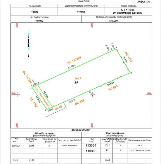 De vânzare teren intravilan Snagov pretabil pentru locuința  - 8