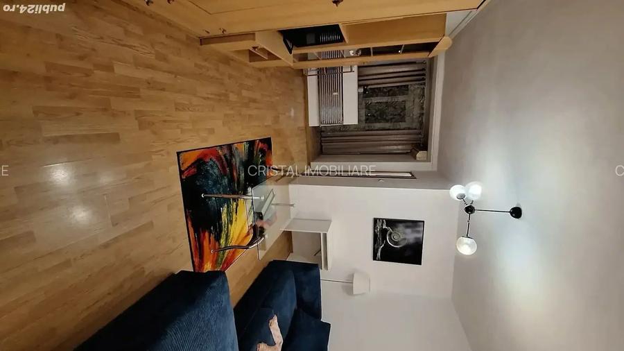 Garsonieră modernă, mobilată complet, metrou Titan 3 min, balcon - 10