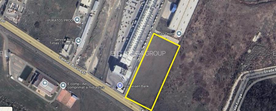 Teren de inchiriat, 20000 mp, Centura Bucuresti langa Cosmopolis si Fan Courier - 7