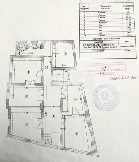De vânzare - apartament 200 mp utili - Sf. Voievozi - Victoriei - 14