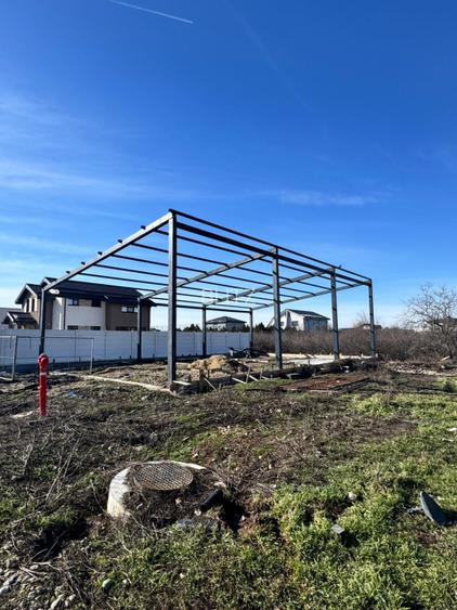 Teren cu dubla deschidere, autorizatie magazin si constructie metalica, Carcea - 2