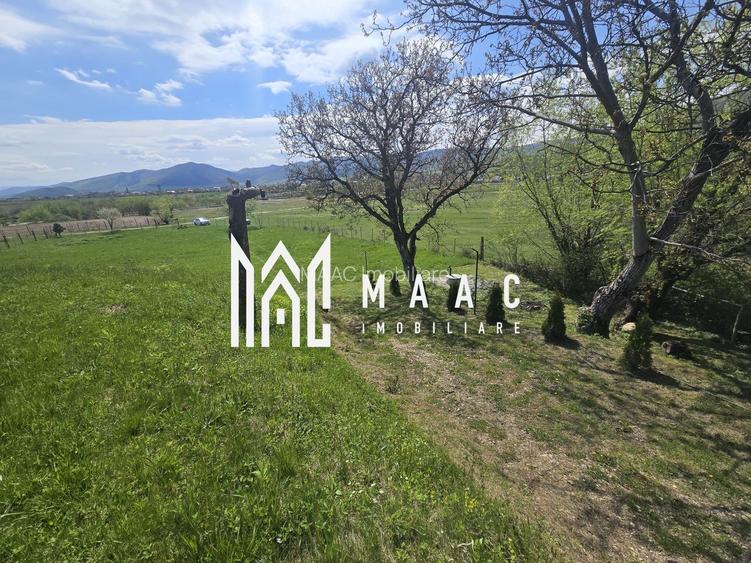 Teren 5400 mp superb cu livada si vedere spre munti Orlat - 6