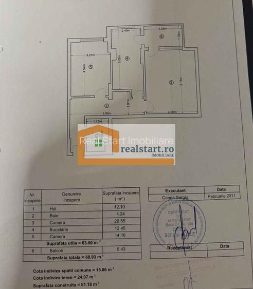 Cartier Latin, lang MegaImage, piata,decomandat, 6/8, mobilat si utilat, parcare - 1