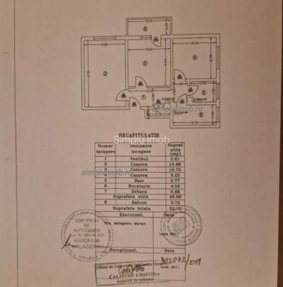 Parcare Decomandat 3 camere Piata Progresul - 1