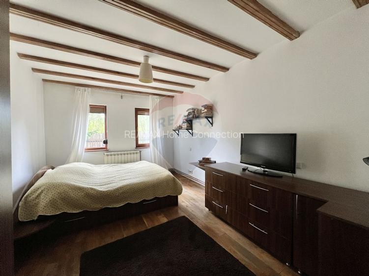 Casă de lemn cu teren generos de 1312 mp de vânzare în Fundulea - 15