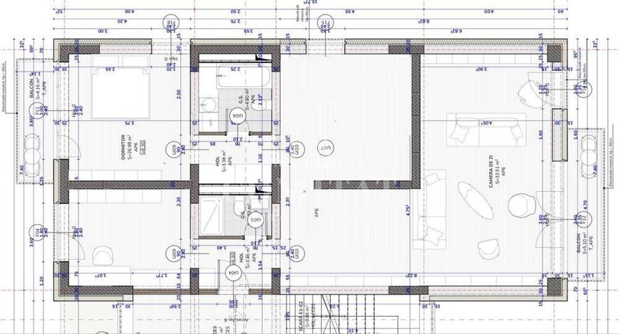 Apartament cu 3 camere | 100 mp | Europa - 1