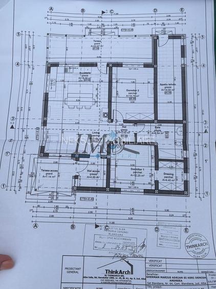 Teren cu fundație si proiect autorizat de vânzare in Blandiana - 6