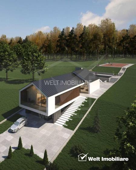 Teren spectaculos, intravilan,  Feleacu, zona linistita, padure + parau. - 2