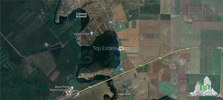 Teren de vanzare Branesti, iesire la Autostrada Soarelui - 6