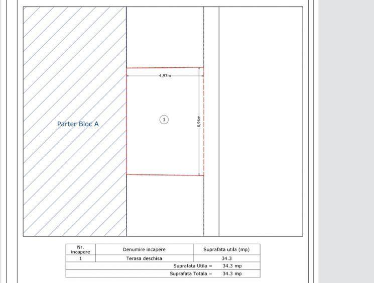 Studio 2 CAMERE- CURTE PRORPIE