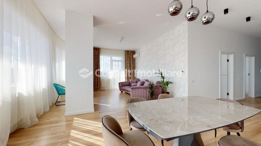 Apartament cu 3 camere de închiriat în zona centrală | Panorama superba! - 5