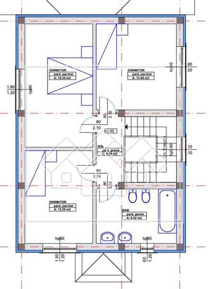 Casa individuala in Selimbar, 4 camere, 323 mp teren