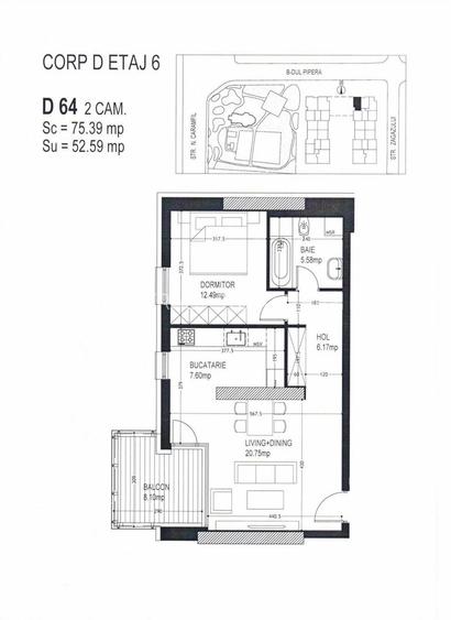 One Herastrau Plaza | 2 camere, parcare, boxa - 1