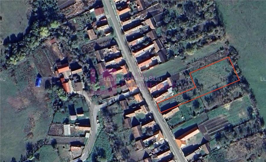 Teren 2243 mp de vanzare in Marpod | intravilan | utilitati - 2