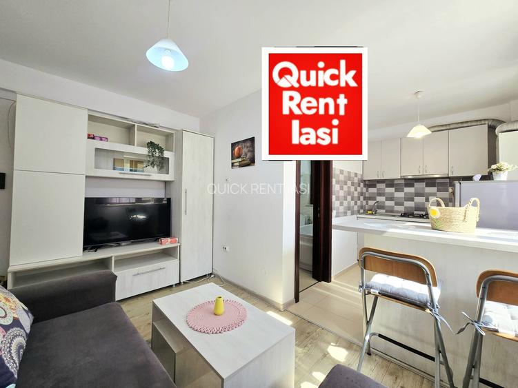 Centru Mitropolie- Palas Campus Apartament 2Camere Open Space Bloc Nou - 4