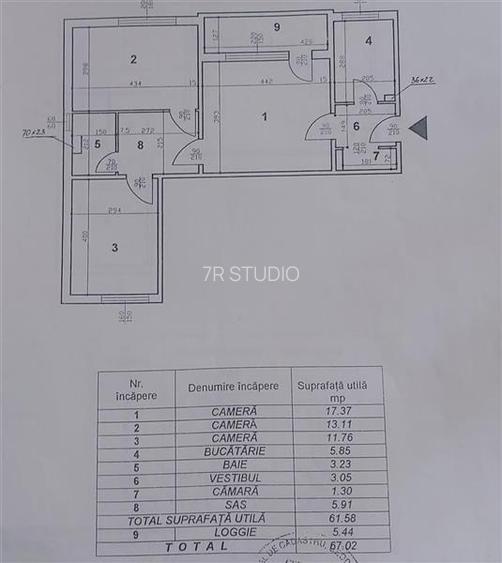 Vanzare apartament 3 camere Tei / Colentina - 8