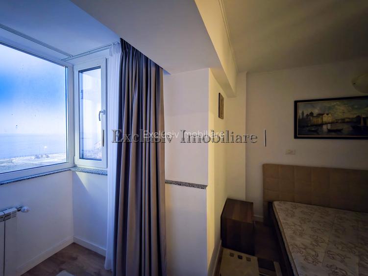 Vedere frontala la mare din toate camerele | Apartament 3 camere Faleza Nord - 16
