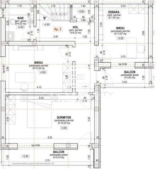 Casă de tip quadruplex, 4 camere, 110 mp utili – Cartierul Arhitectilor - 2