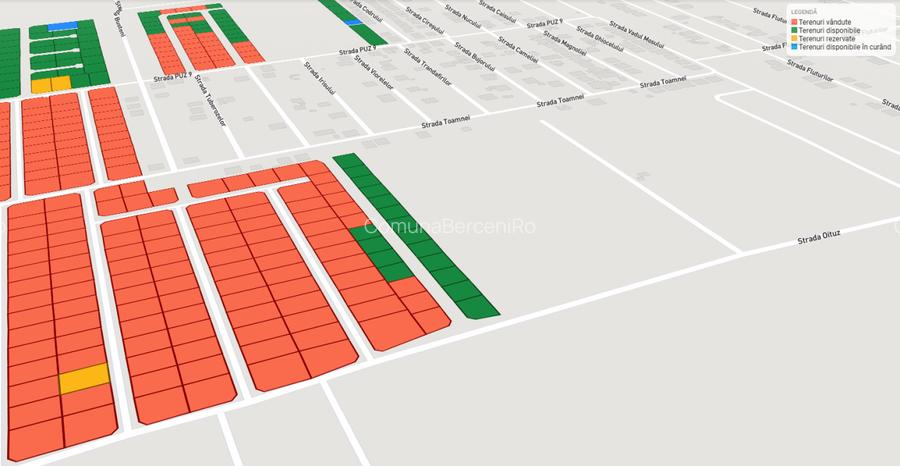 Teren Intravilan In Comuna Berceni | utilitati: curent | #UG4.1E - 3