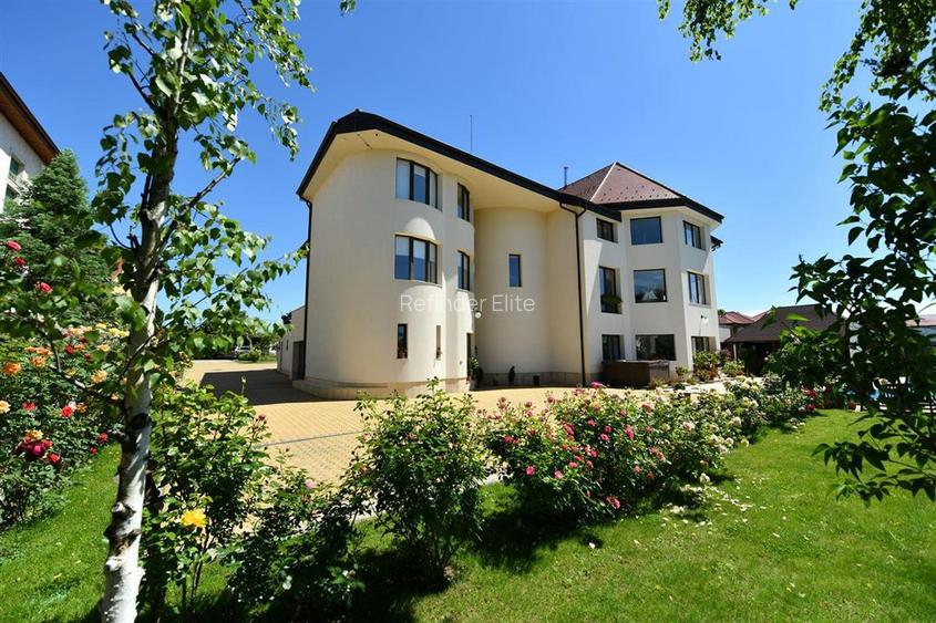 Vanzare vila lux D+P+E teren 3718 mp | piscina interioara si exterioara | Baneas - 4