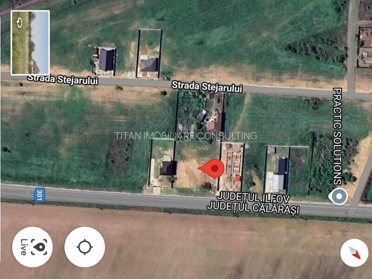 Teren intravilan Cernica la soseaua principala - 3