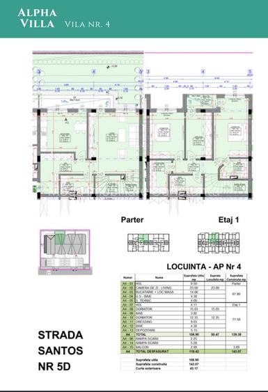 ✅TVA inclus: Ultima casă disponibilă » Strada Santos - Constanța | Alpha Villa - 1