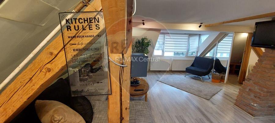 Apartament 3 camere ultracentral, zona STAR, la mansarda - 12