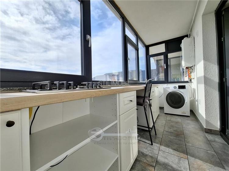 Apartament 1 camera, Valea Lupului, bloc nou, mobilat modern, parcare inclusa - 8