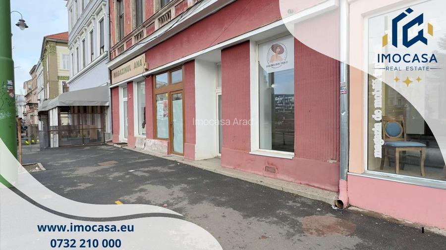 Spațiu ultracentral De închiriat 80 mp, P. Avram Iancu, Bulevard Arad - 2