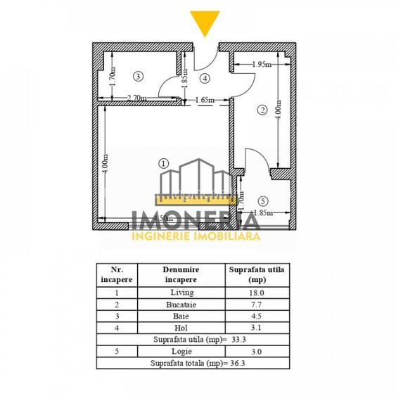 Garsoniera-0% comision-100m metrou M.Bravu- pet friendly*-decomandata - 5