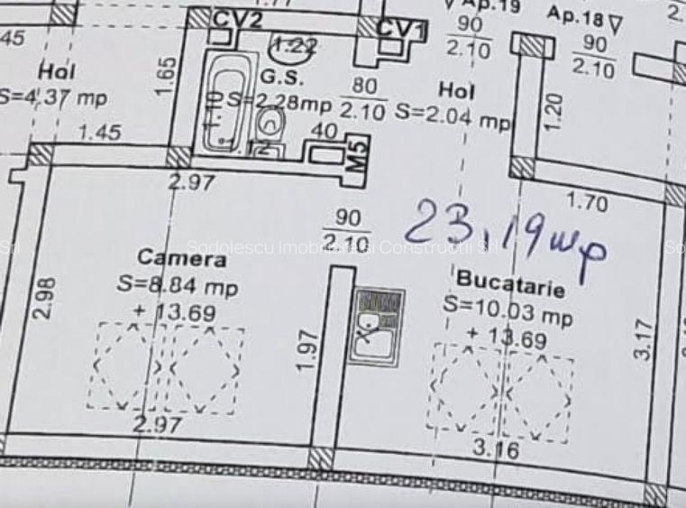 Apartament 1 camera la Mansarda zona Bucovinei - 2