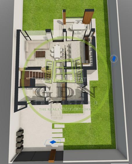 Casa P+1, 374 MP teren, 124,95 MP utili - 6