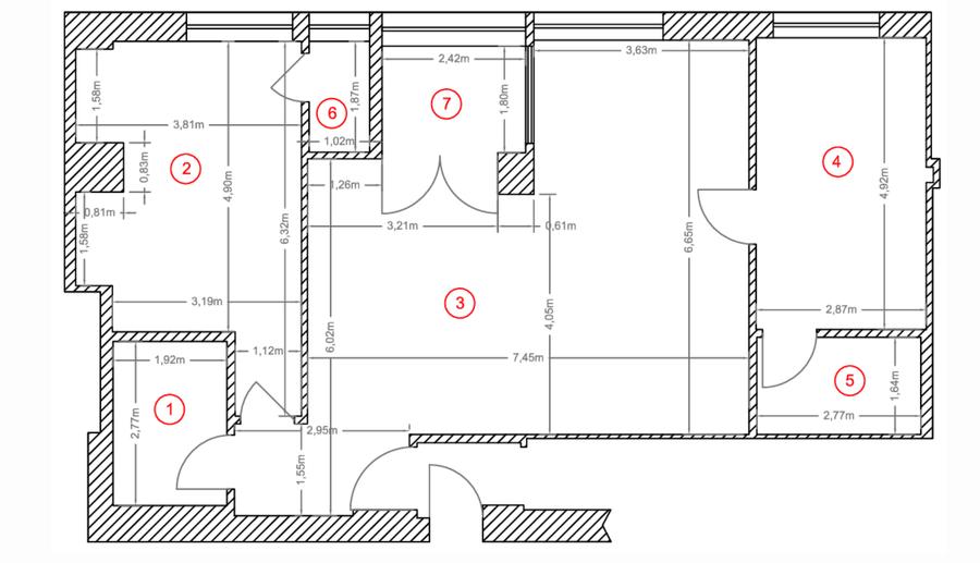 Apartament 3 Camere Mobilat zona Nordului - 8