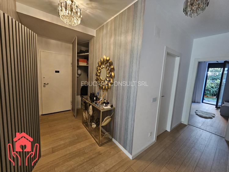 Baneasa Shopping City-3 camere cu gradina 60 mp, complex securizat, loc de joaca - 16