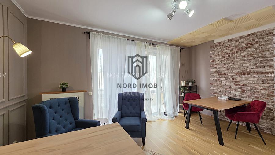 Duplex reprezentativ pentru birouri–4 camere | Recent renovat | 2 locuri parcare - 8