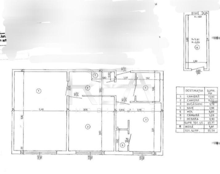 2 camere, 2/4, 56mp+ boxa-Drumul Taberei - 8