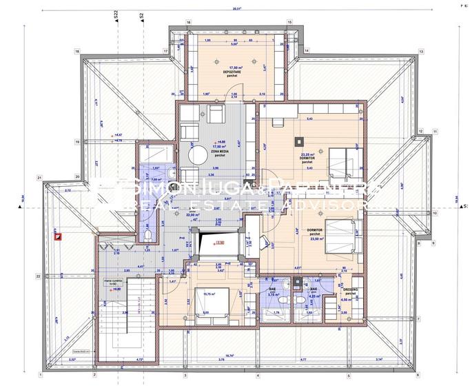 Vila zona centrala de inchiriat - 13