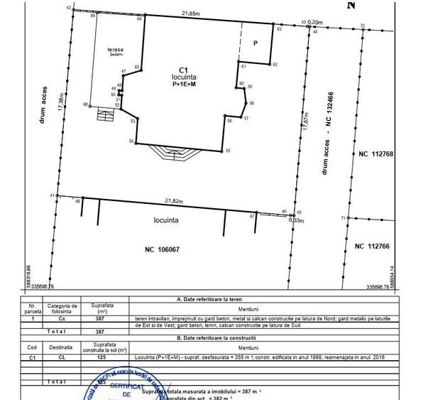 PIPERA - Iancu Nicolae | Vila 290 mp| Teren 387 mp | langa padure - 1
